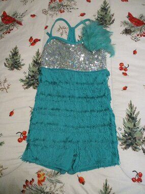 Worn Once Jade Fringe Weissman - Style 8502 - LC